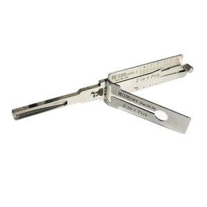 Lishi HU100(10) GM 10-Cut 2-in-1 Decoder and Pick for GM, Cadillac, Chevrolet